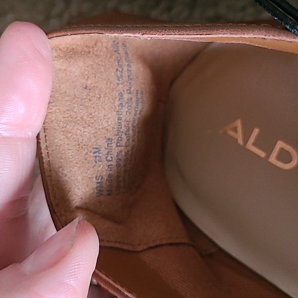 NEW Aldo Slip-on Woman Shoes, Brown, Size 11 - Picture 8 of 11